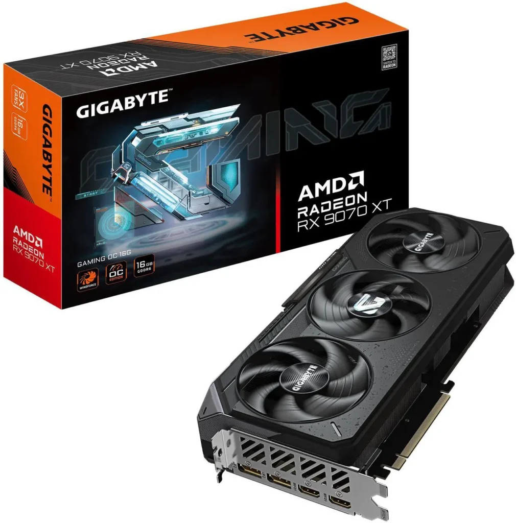 GIGABYTE Radeon RX 9070 XT GAMING OC 16G Graphics Card