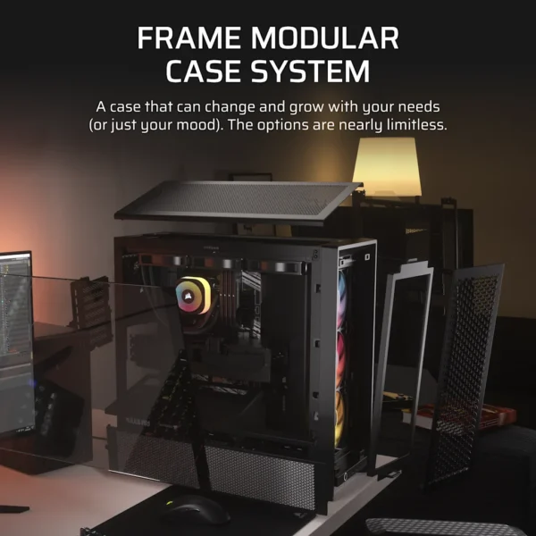 CORSAIR FRAME 4000D RS ARGB — interior view