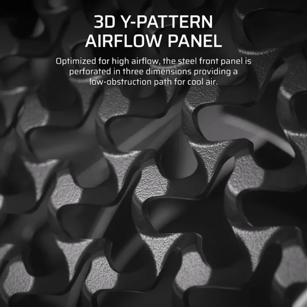 CORSAIR FRAME 4000D RS ARGB — front panel airflow