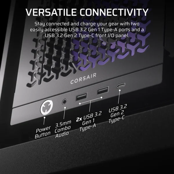 CORSAIR FRAME 4000D RS ARGB — InfiniRail mounting detail