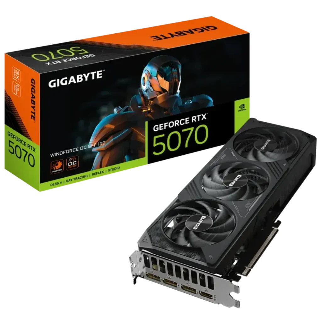 GIGABYTE GeForce RTX 5070 WINDFORCE OC 12G Graphics Card