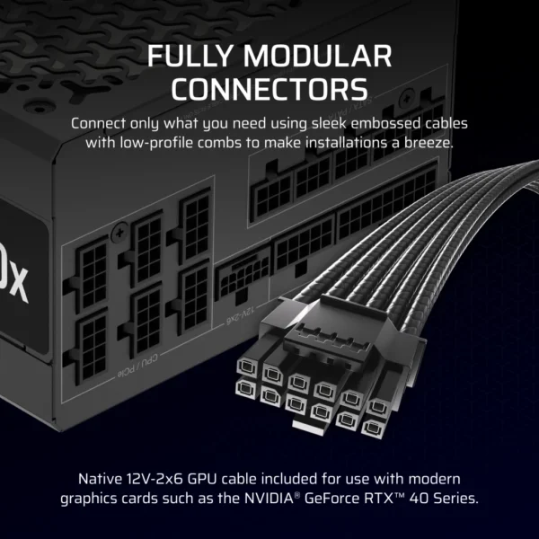 Corsair RMx Series RM1000x 1000W Fully Modular Power Supply